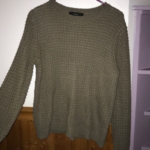 Olive green sweater